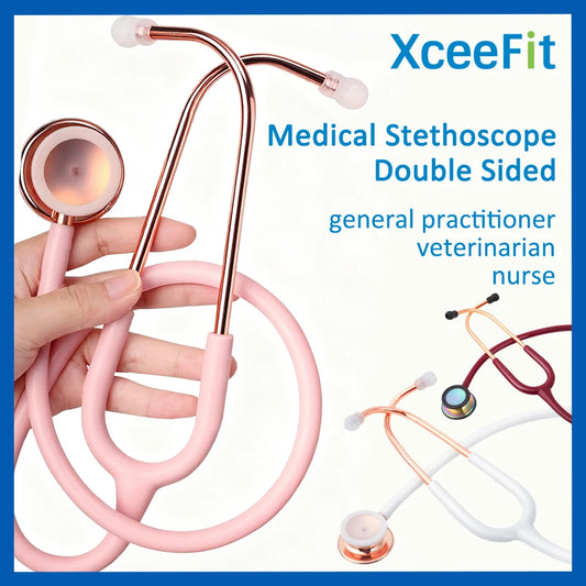 XceeFit Double Sided Stethoscope Cardiology Medical Equipment