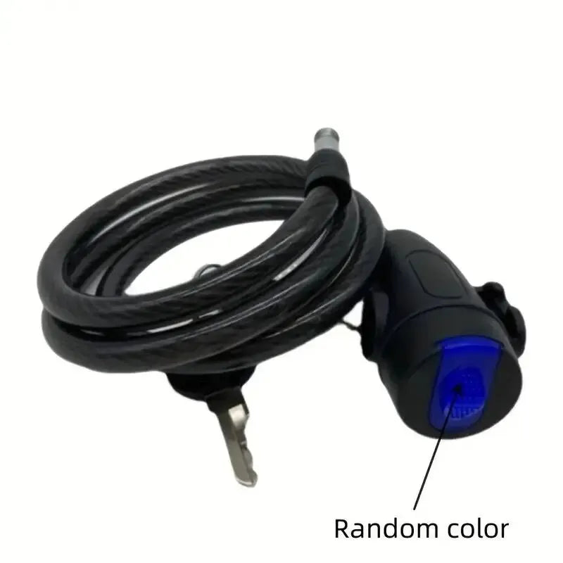 Heavy Duty Motorcycle Chain Lock Anti Theft With Two Keys