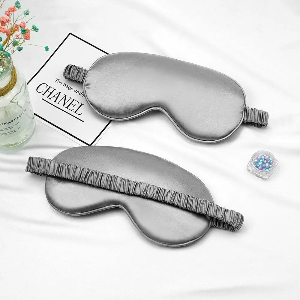 Imitated Silk Eye Patch Sleep Mask Travel Relaxation