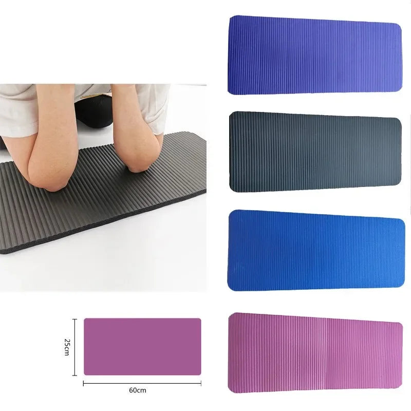NBR Anti-Slip Yoga Mat for Exercise and Pilates Workouts