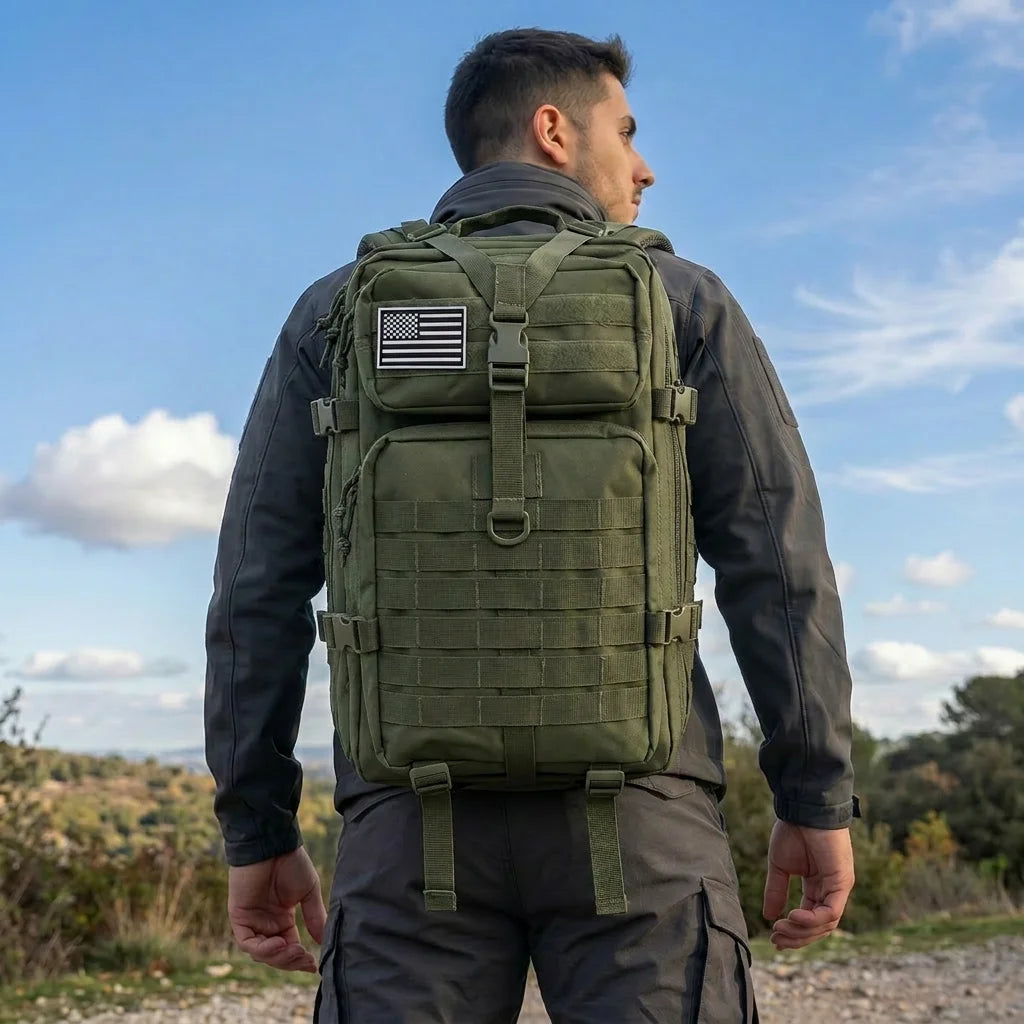 ReFire Gear 45L Men's Tactical Molle Hiking Backpack For Camping