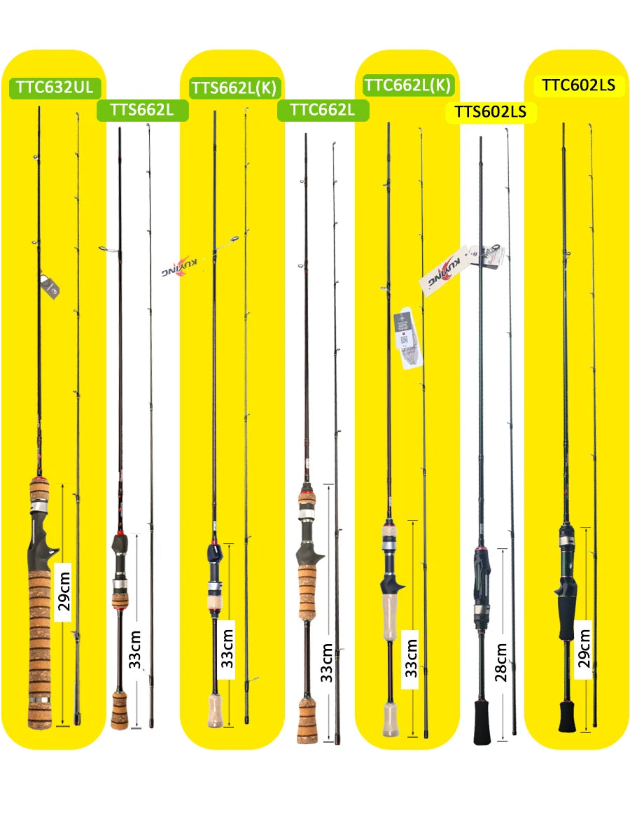Kuying Teton Lure Rod For Casting And Spinning River Fishing