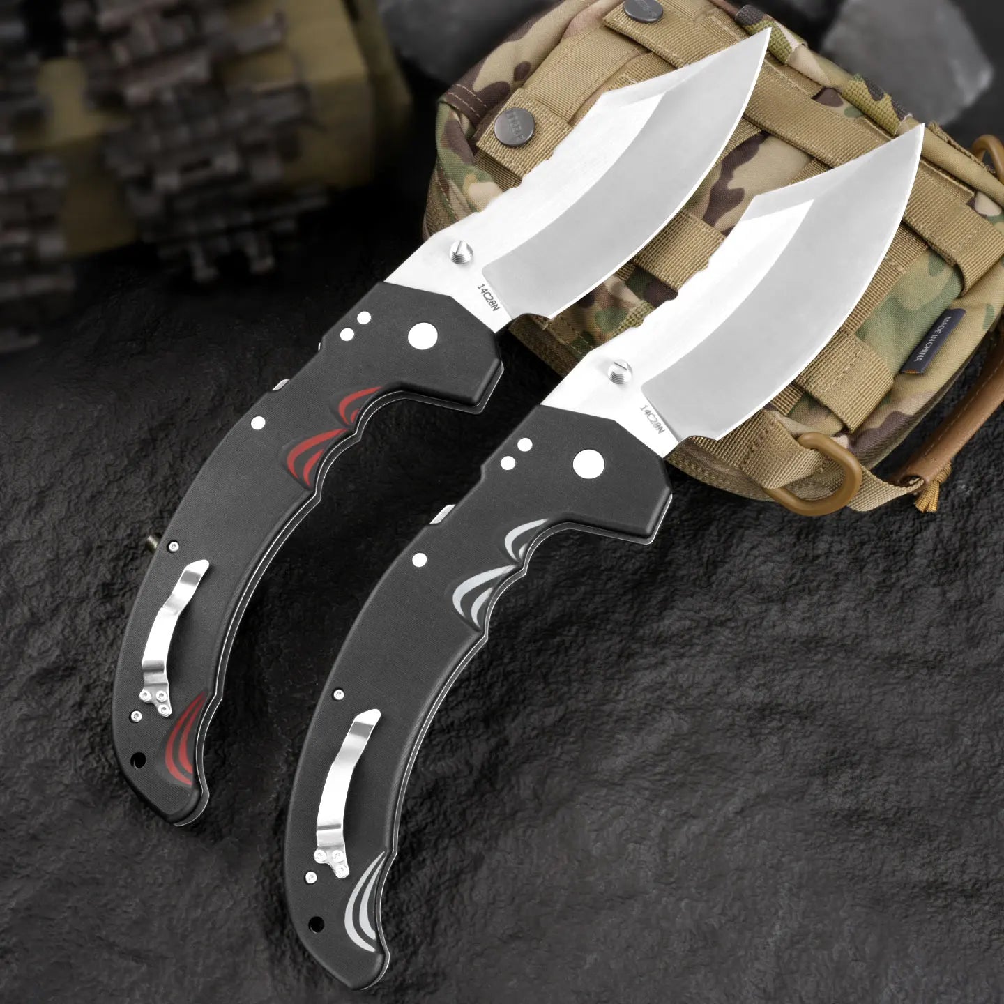 Huangfu Folding Knife Outdoor Survival Tool