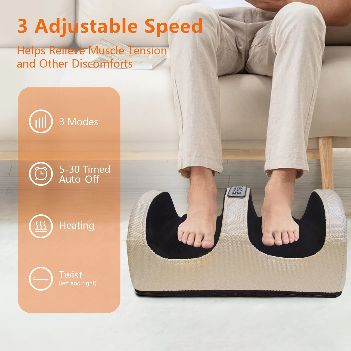 Foot Massage Machine Kneading Massager For Feet And Legs