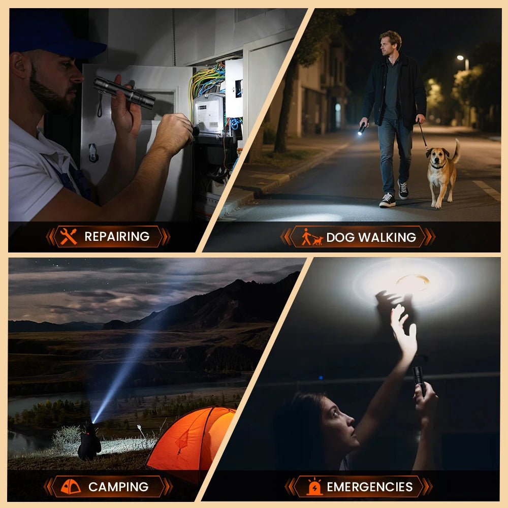 Sofirn SK30 3000 Lumen Tactical Flashlight USB C 21700