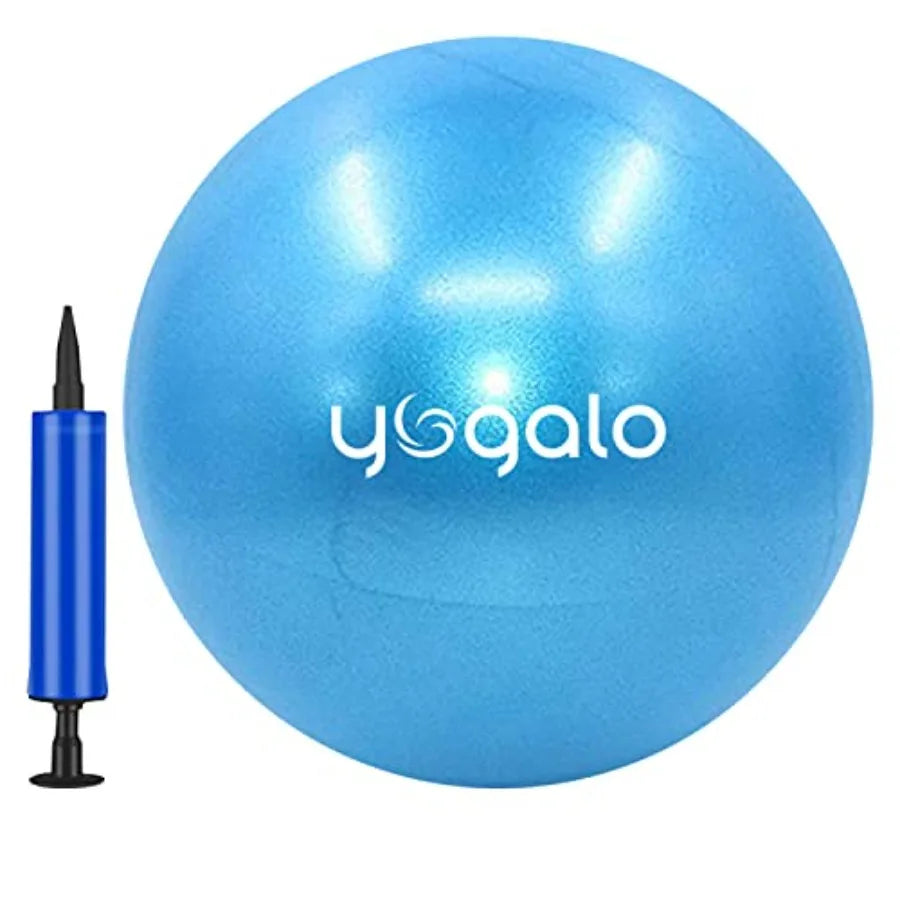 Pilates Ball With Pump For Core Training Stability Yoga And Physical Therapy