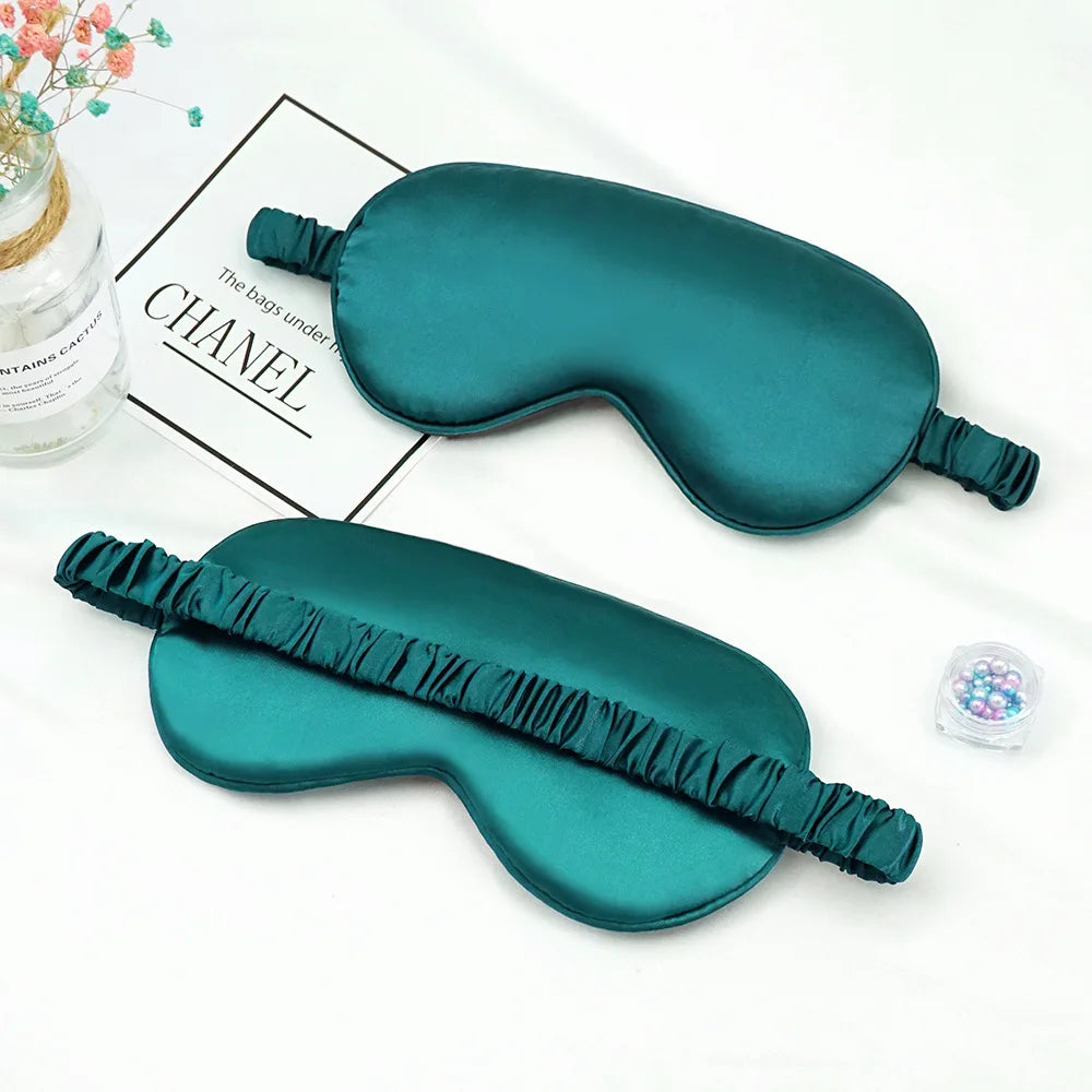 Imitated Silk Eye Patch Sleep Mask Travel Relaxation