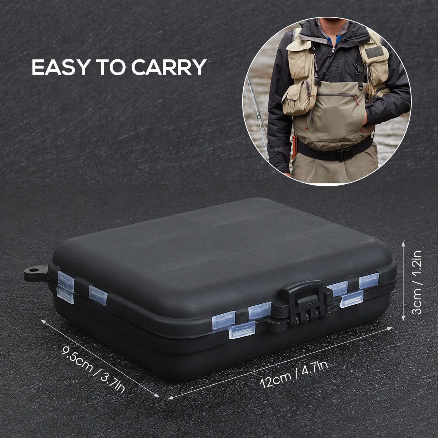 Docooler 263 Piece Fishing Accessories Set With Tackle Box