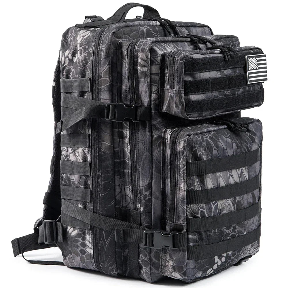ReFire Gear Tactical Backpack Large Capacity Rucksack For Hiking