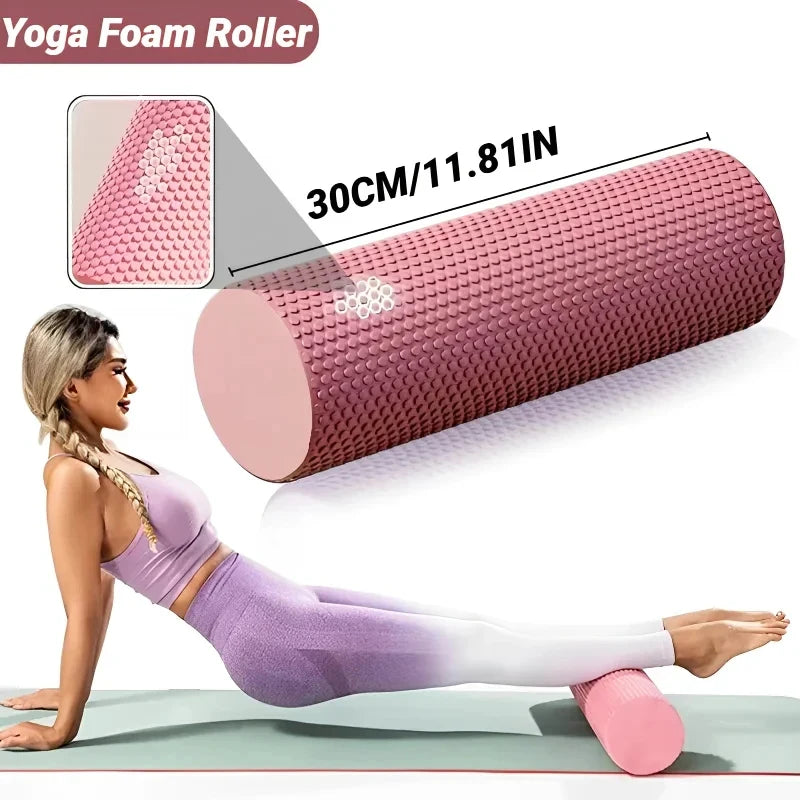 Professional Hexagonal Eva Foam Yoga Roller For Daily Muscle Relaxation