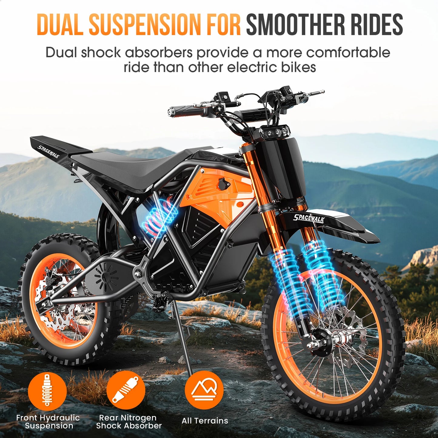 EILLEO SPACEWALK 48V Electric Dirt Bike For Adults