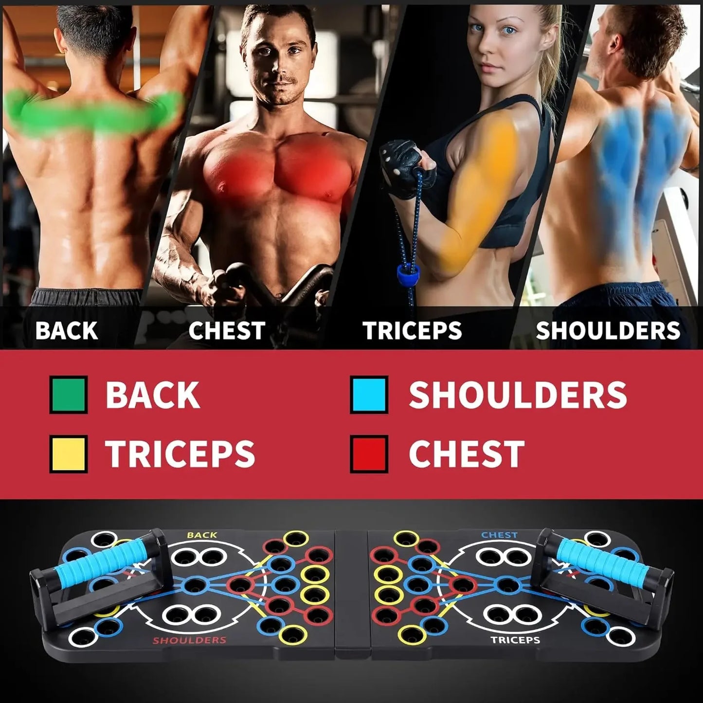 Altruism Push Up Support Board For Chest And Abdominal Fitness