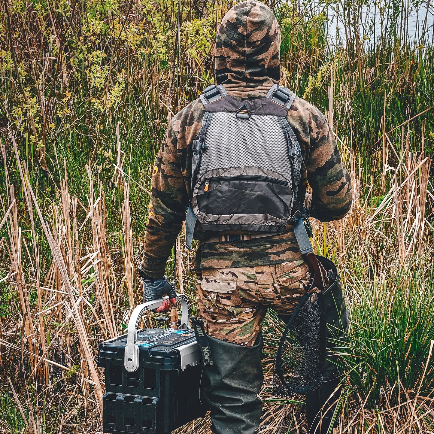 Kylebooker Breathable Fly Fishing Vest For Men And Women, Adjustable With Pockets