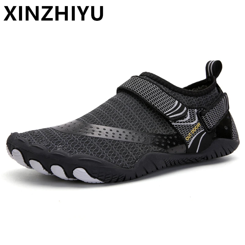 Men Water Shoes Quick Dry Non Slip Five Finger Sneakers