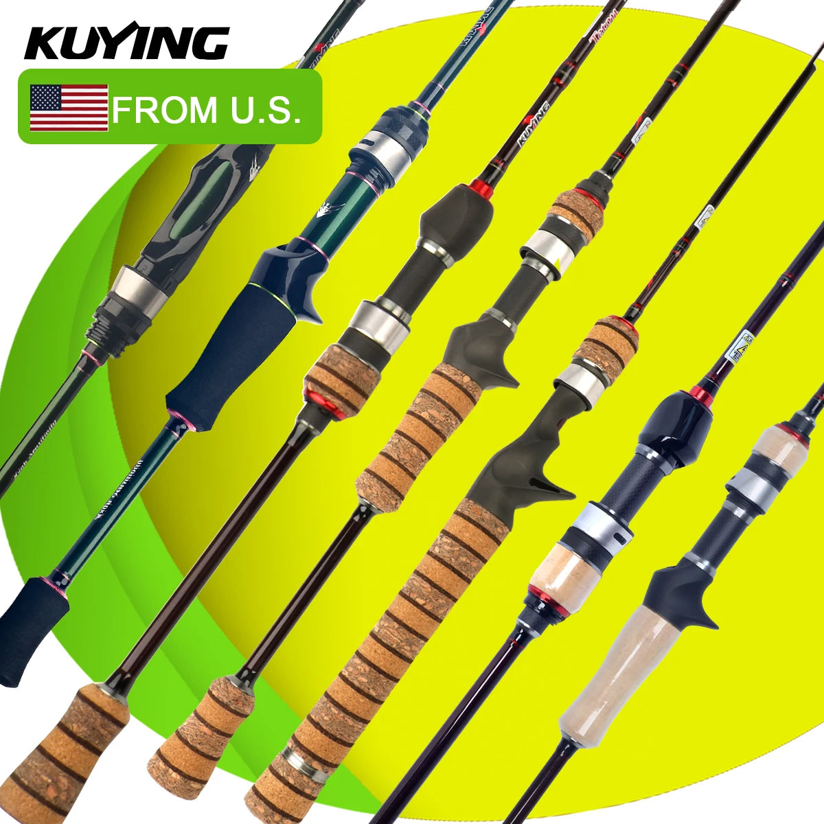 Kuying Teton Lure Rod For Casting And Spinning River Fishing