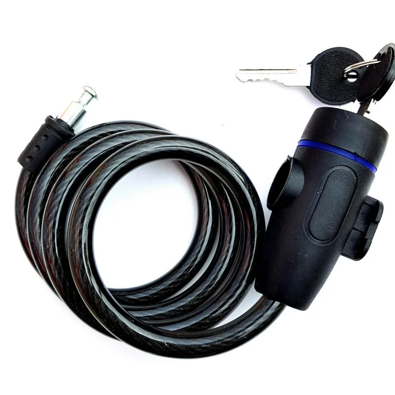 Heavy Duty Motorcycle Chain Lock Anti Theft With Two Keys