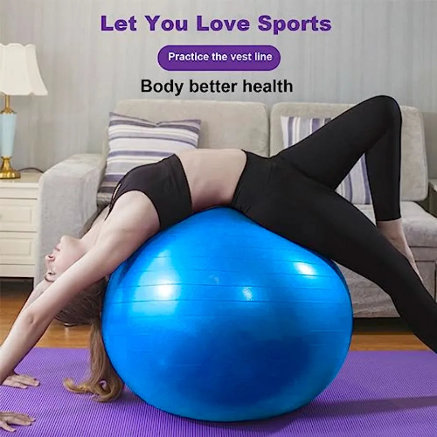 Explosion-Proof Stability Ball Exercise With Pump For Fitness And Balance