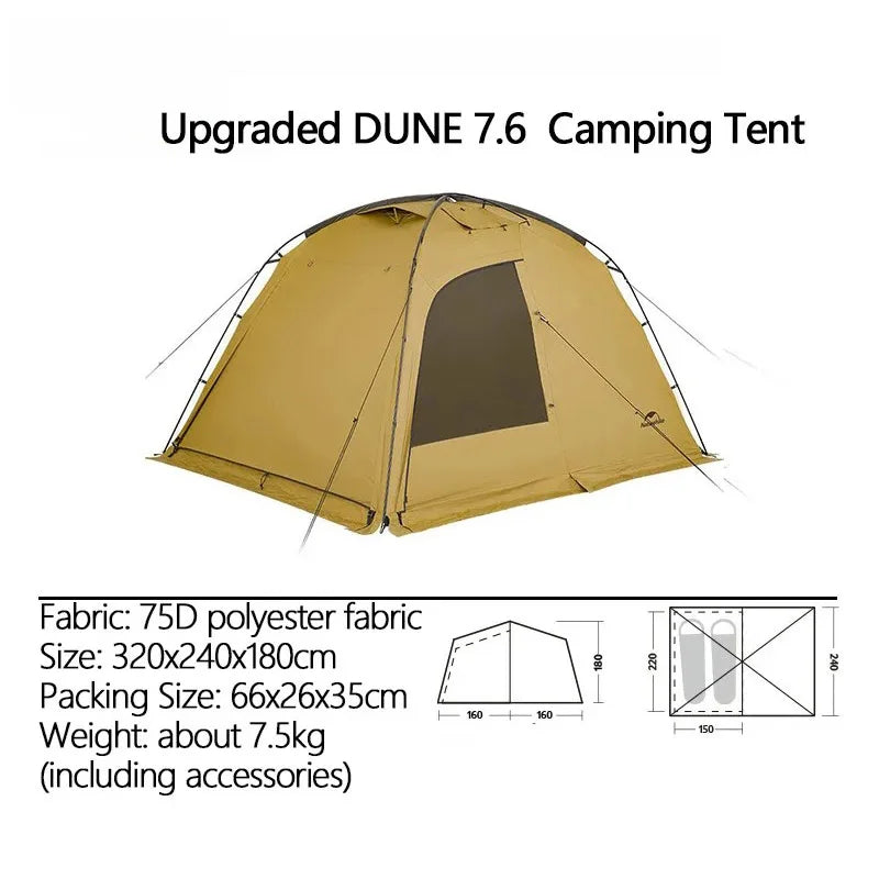 Naturehike Dune Four Season Double Layer Waterproof Camping Tent
