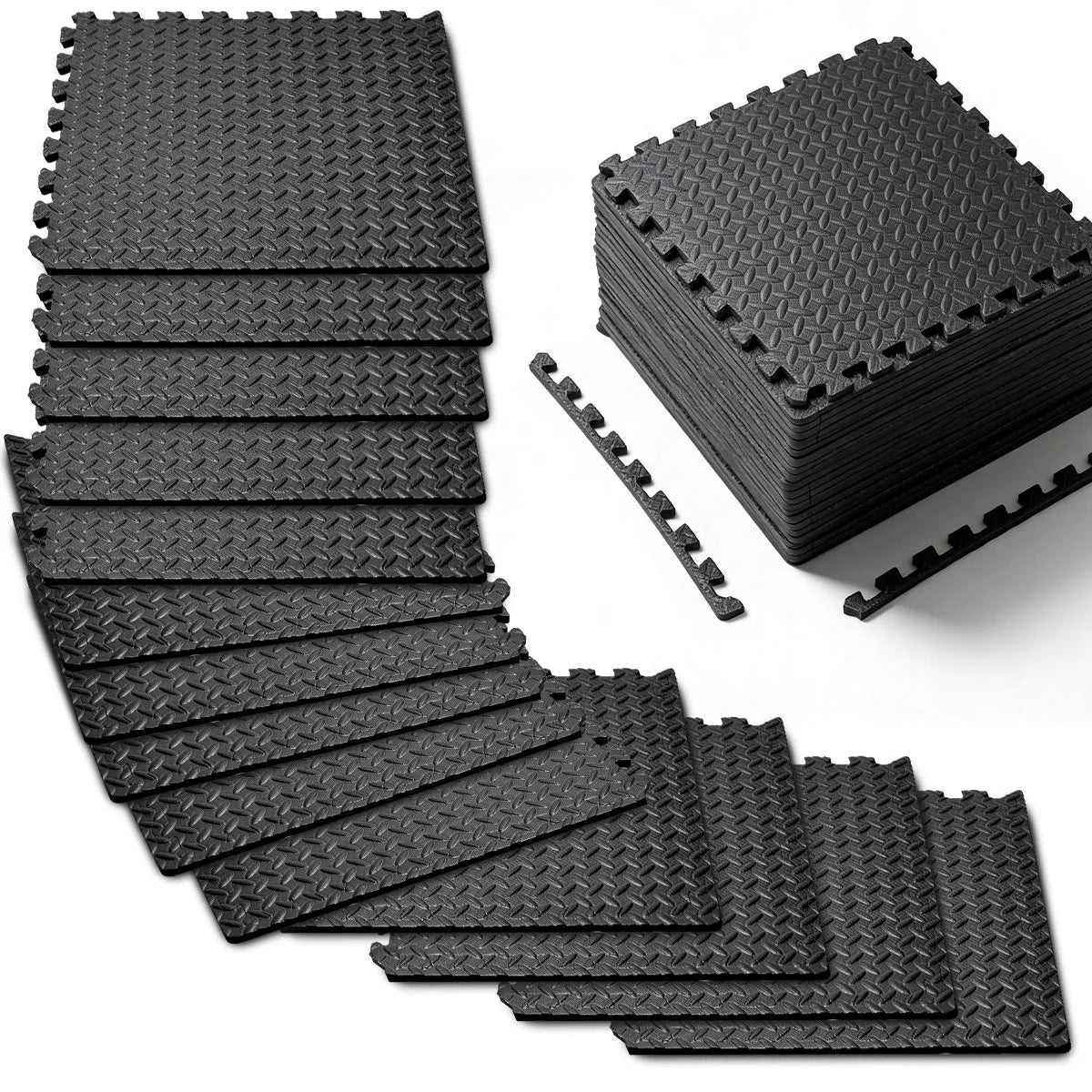 Eva Interlocking Puzzle Exercise Mat For Home Gym Flooring
