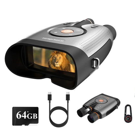 GOYOJO True 4K Night Vision Binoculars 1200m App Control