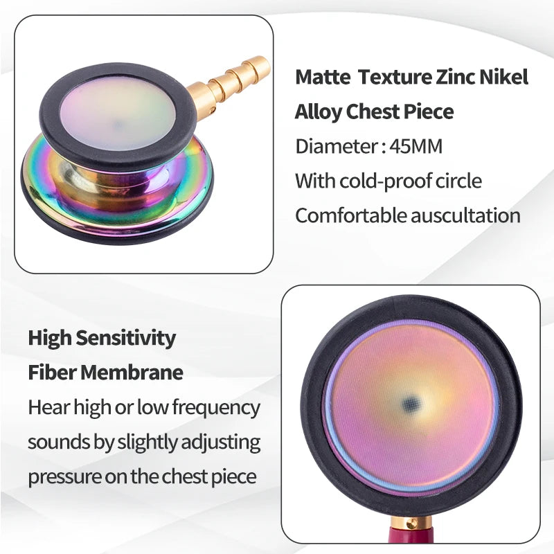 XceeFit Stethoscope Cardiology Single Head Doctor Medical Device