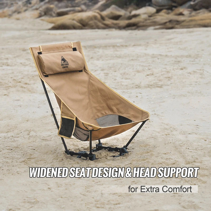 OneTigris Portable High Back Folding Camping Chair