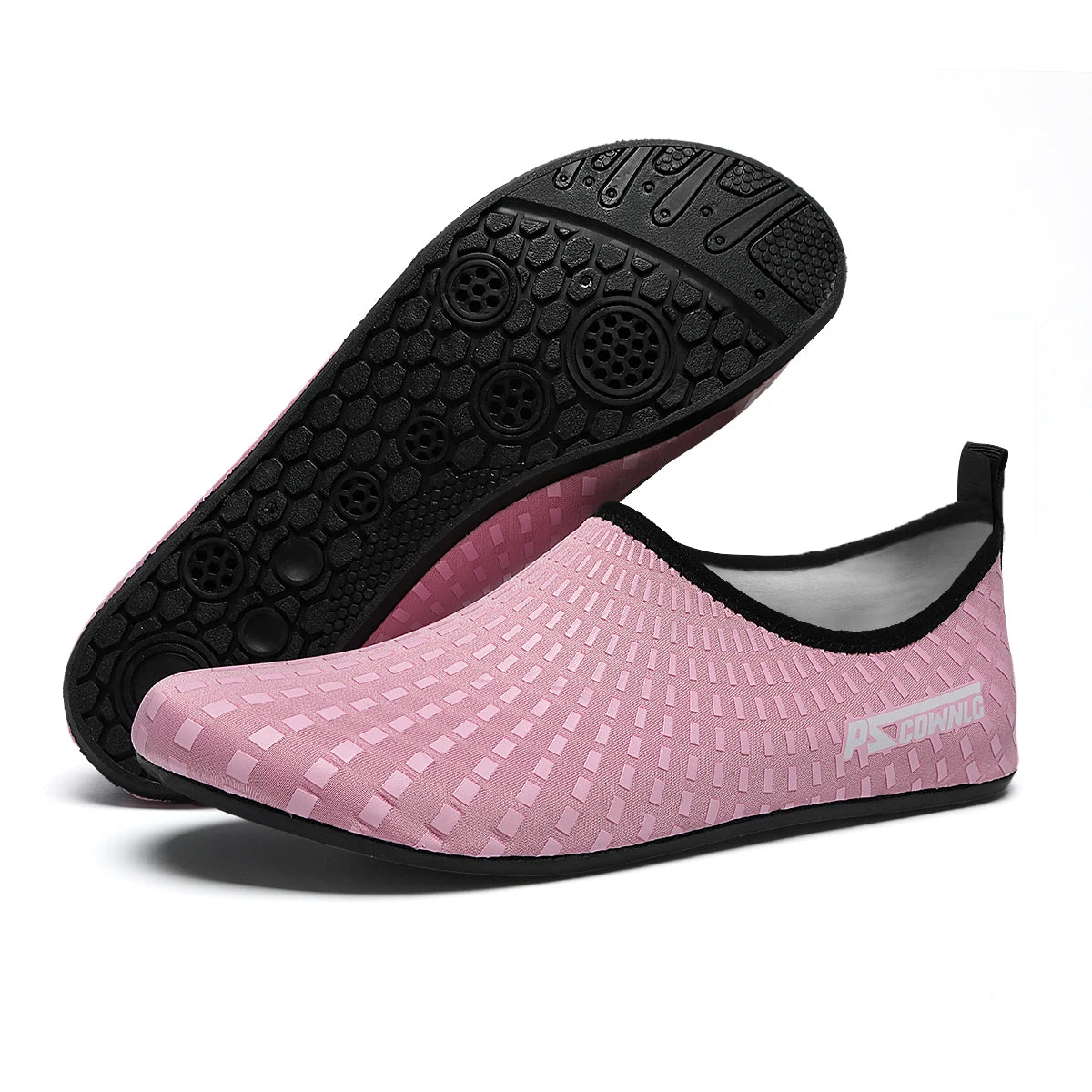 Pscownlg Aqua Diving Shoes For Men Women Beach Water Sports