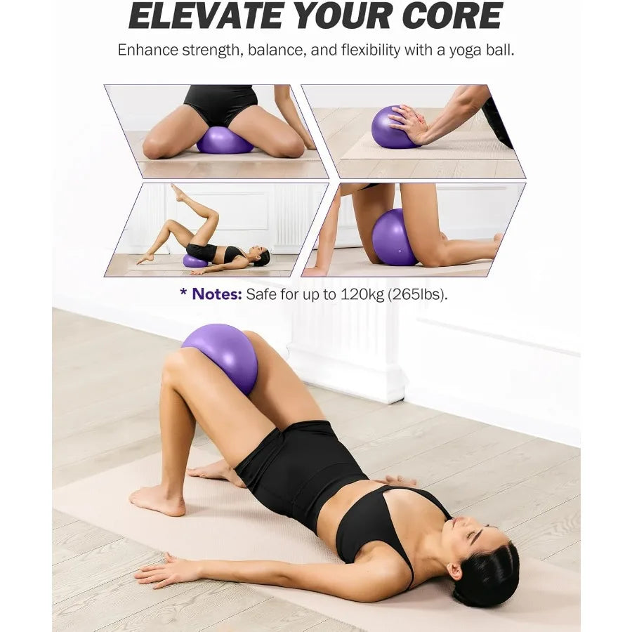 Upgraded Pilates Bar Kit With Resistance Bands Natural Latex