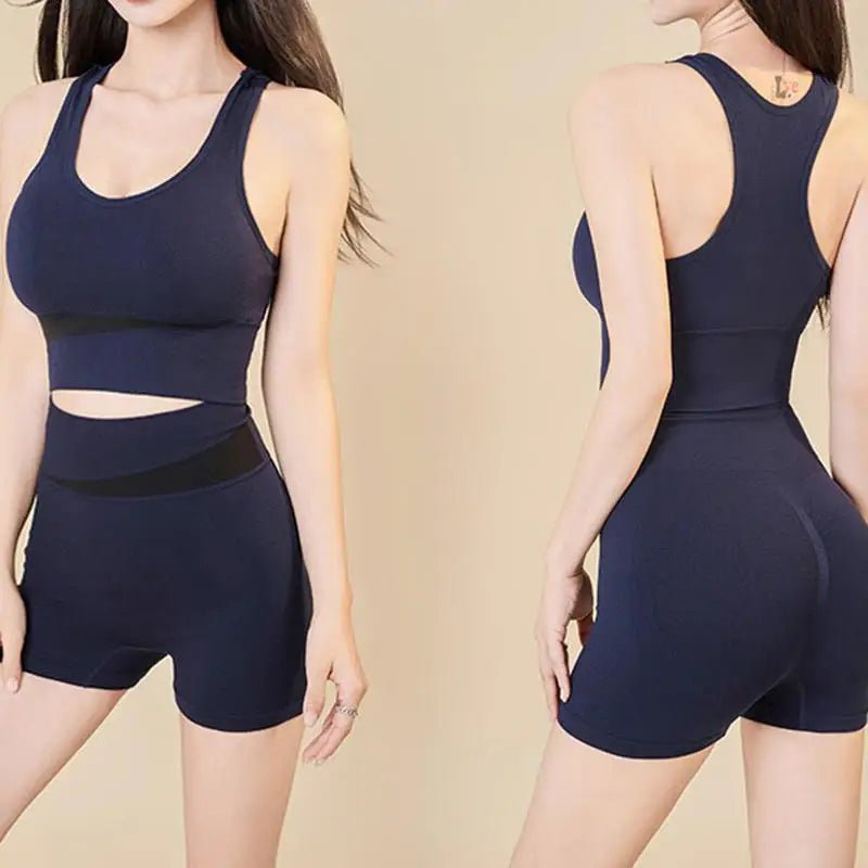 Yoga Suit Set for Women Fast Drying High Waist Leggings
