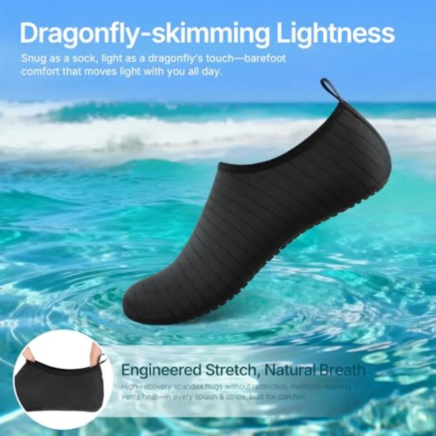 Tanamo Unisex Water Shoes For Travel Quick Dry Aqua Socks