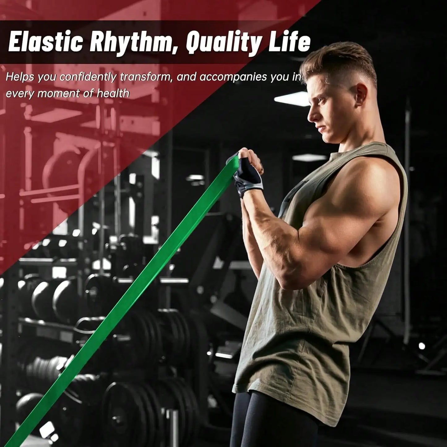 Multifunctional Resistance Bands Set For Full Body Workout
