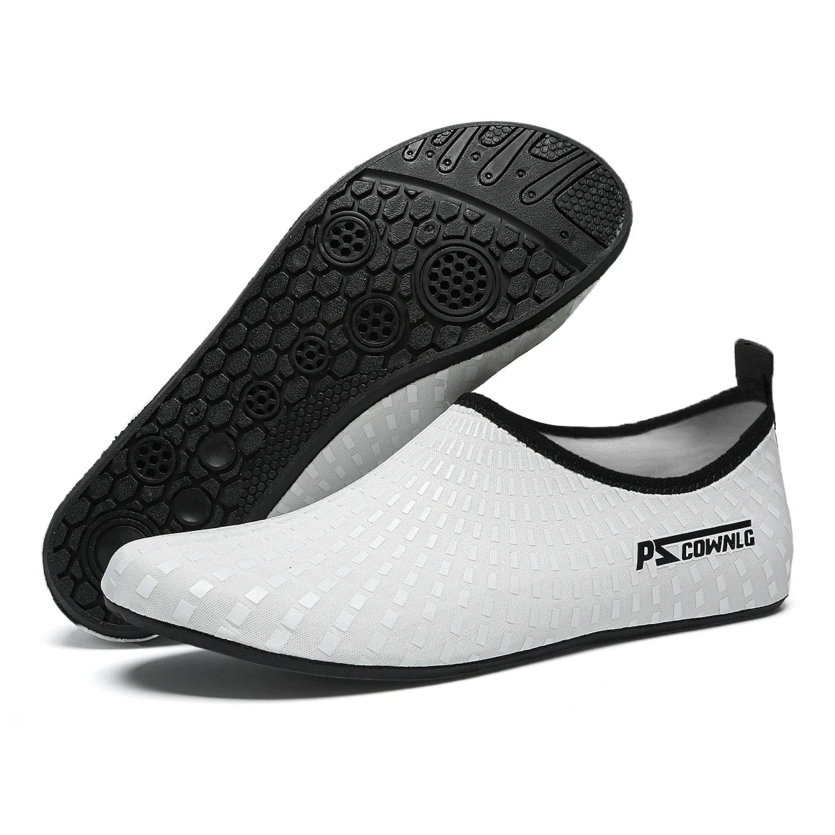 Pscownlg Aqua Diving Shoes For Men Women Beach Water Sports