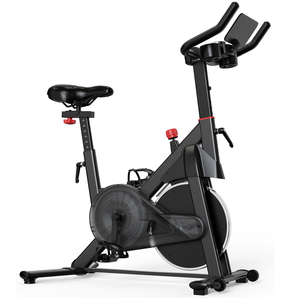 LACUFFY 32 Level Magnetic Resistance Exercise Bike for Home Workouts