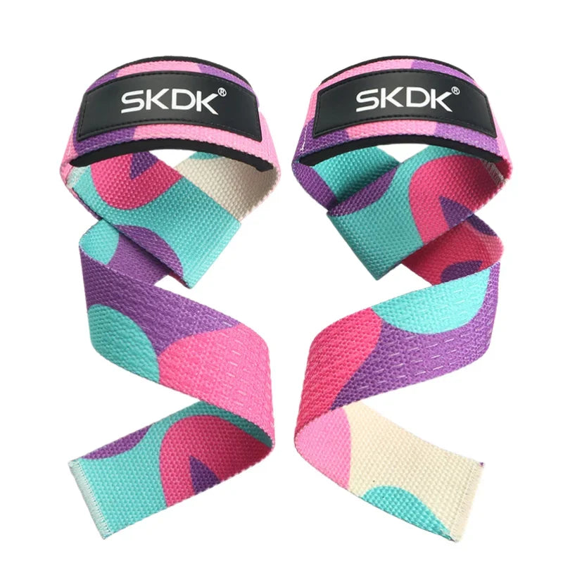 Weightlifting Wrist Straps Adjustable Non Slip Lifting Band