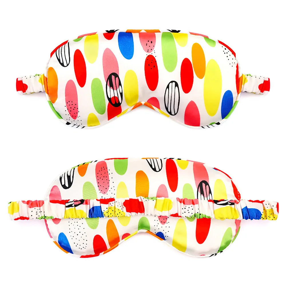 Imitated Silk Eye Patch Sleep Mask Travel Relaxation
