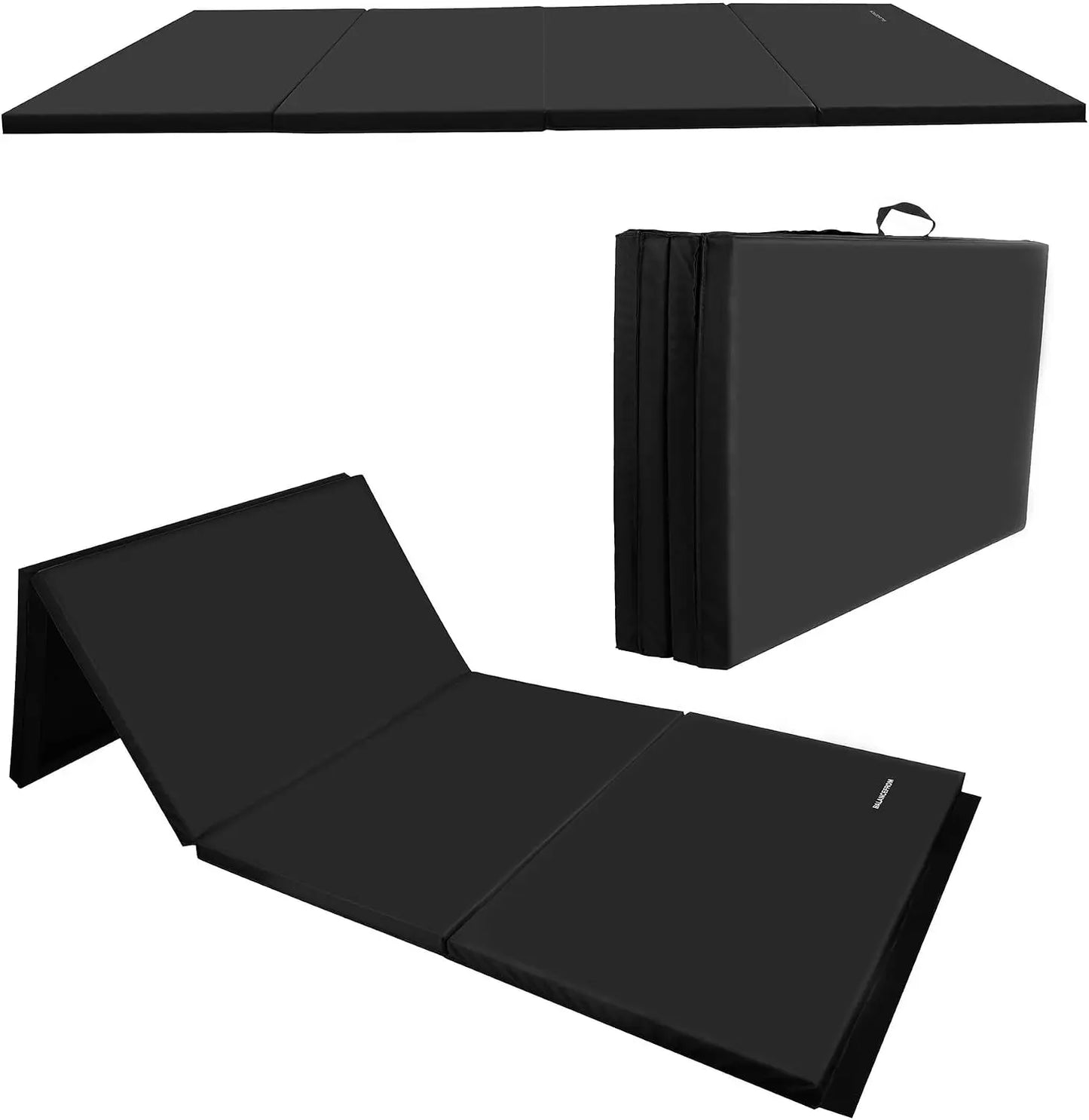 Folding Gymnastics Mat Non Slip Portable With Handles