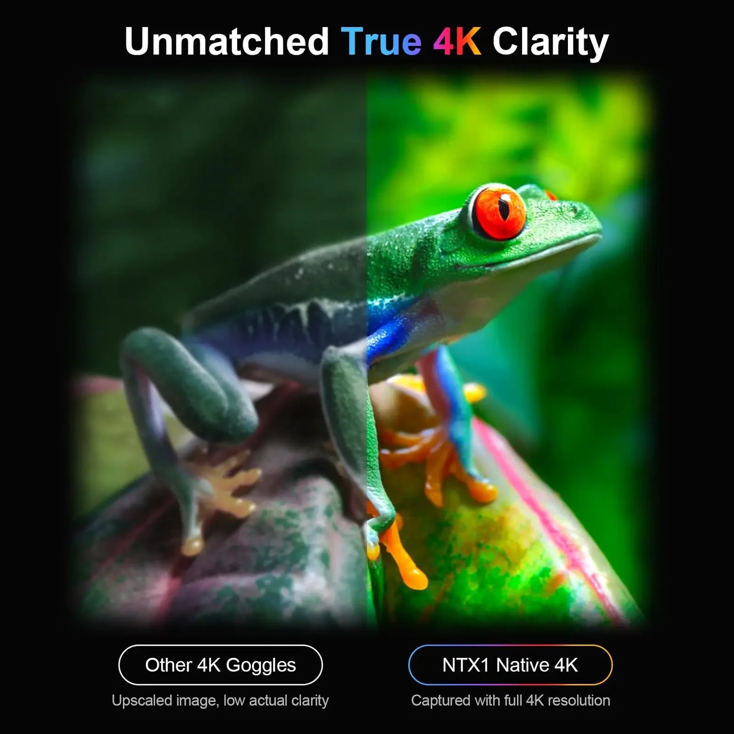 GOYOJO True 4K Night Vision Binoculars 1200m App Control