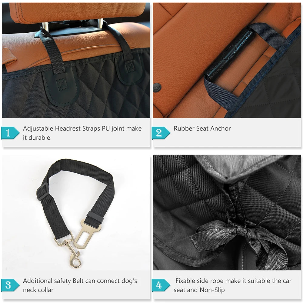 PETRAVEL Dog Car Seat Cover Mattress Waterproof Protector