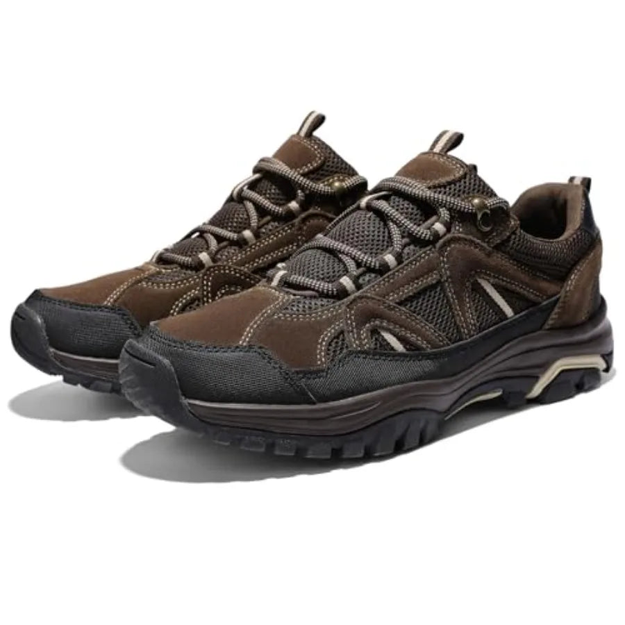 Unisex Hiking Shoes Lightweight Breathable Anti Slip Low Top Sneakers