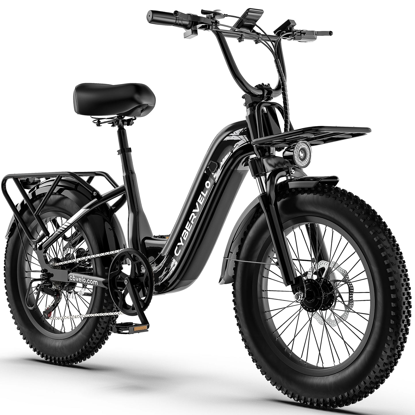 CYBERVELO EK12 1000W Electric Fat Tire E Bike With Removable Battery