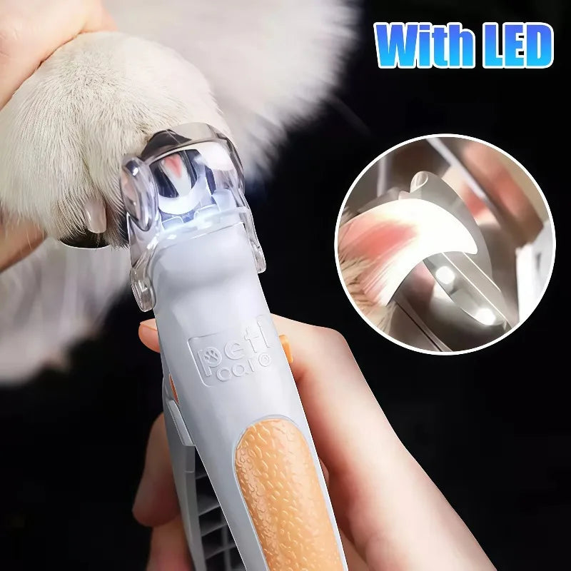 Led Pet Nail Clipper With Light For Dogs And Cats Safe Grooming