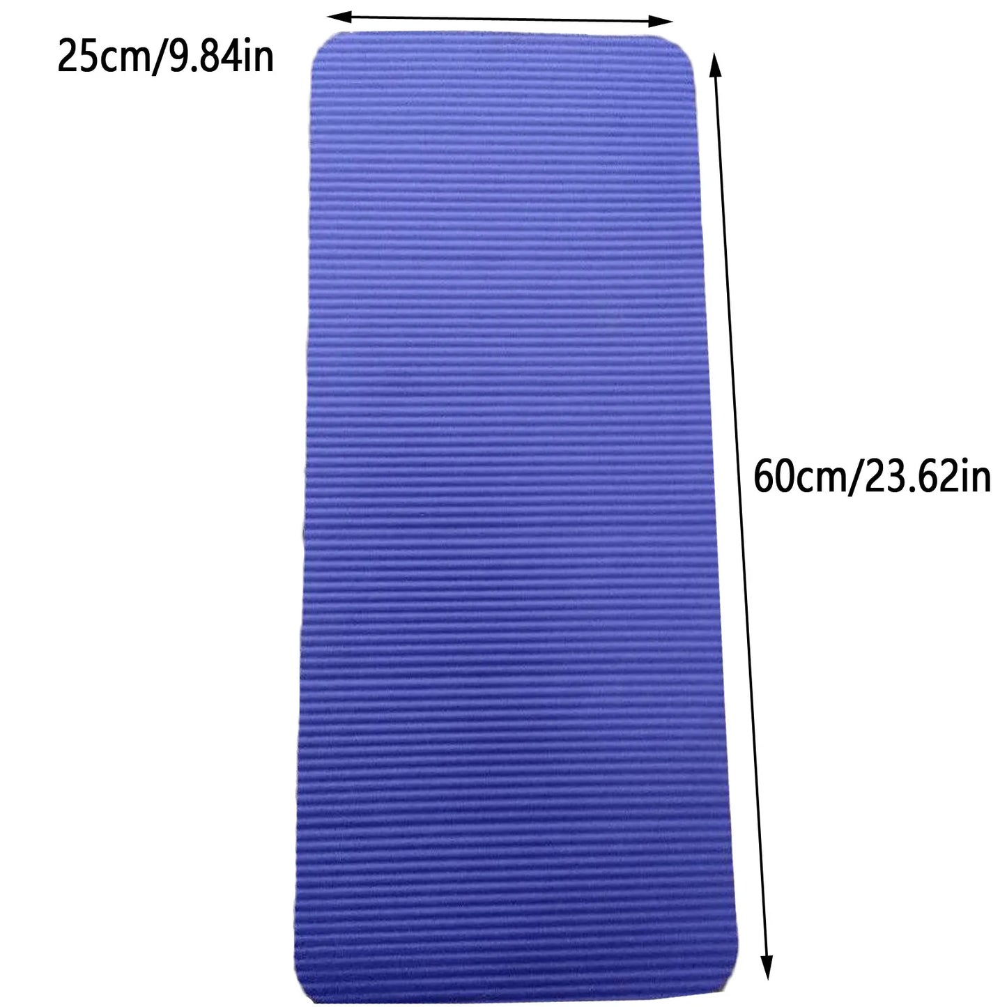 NBR Anti-Slip Yoga Mat for Exercise and Pilates Workouts