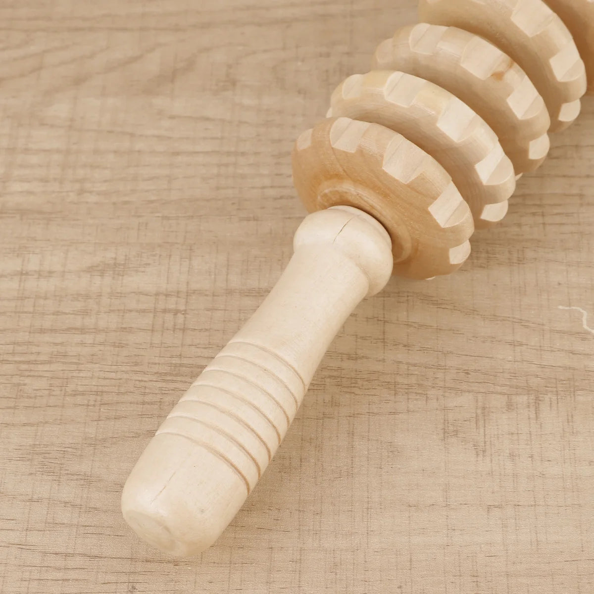 Wooden Therapy Massager Roller Trigger Point Stick For Muscle Relief