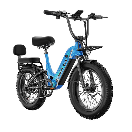 Cybervelo Stepthru Electric Bike 1500W 20ah Battery Seven Speed