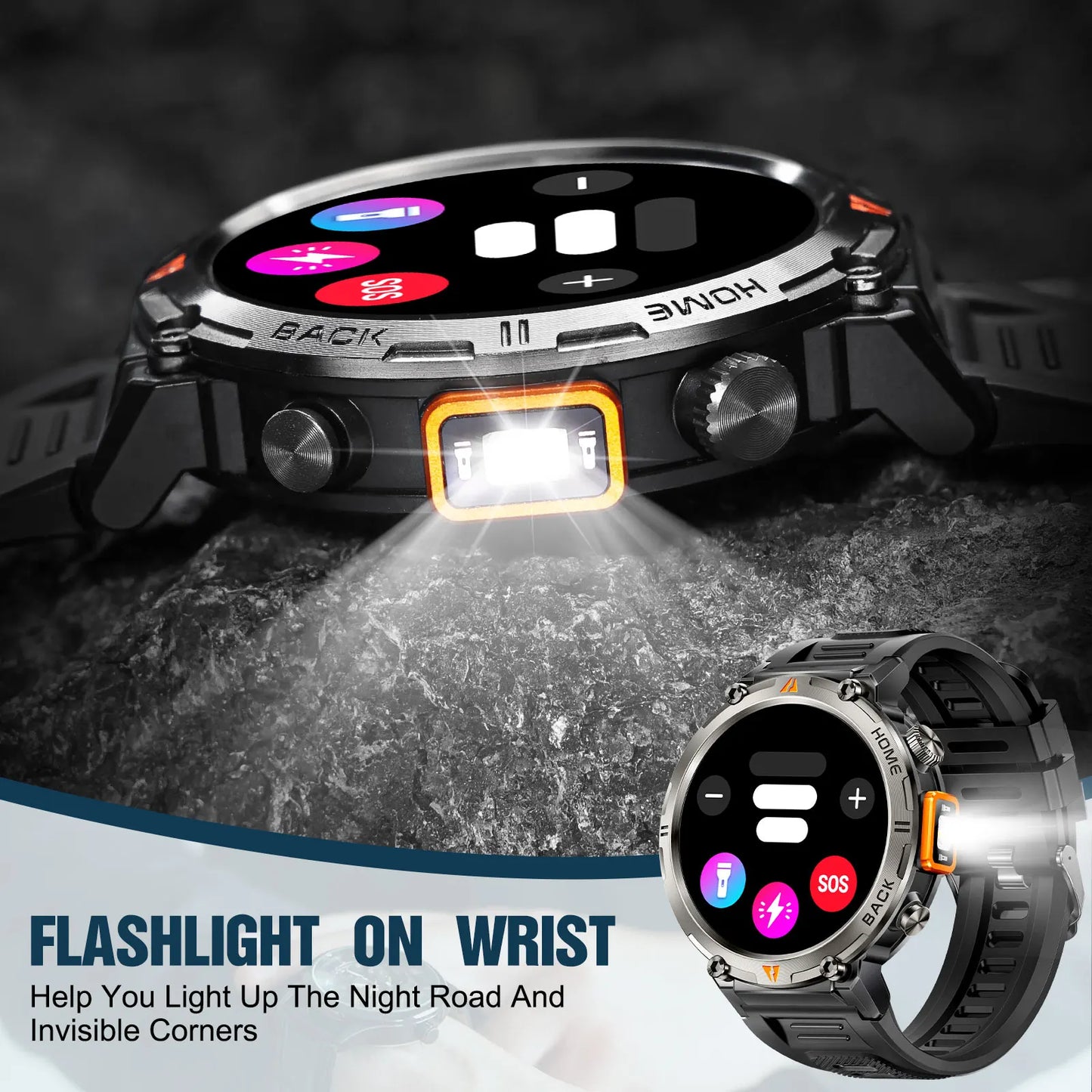 EIGIIS KE3 Smartwatch Bluetooth Call Health Monitor Heart Rate