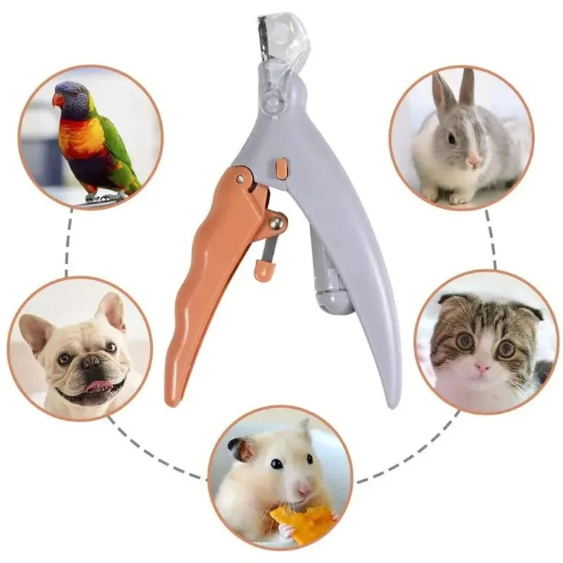 Led Pet Nail Clipper With Light For Dogs And Cats Safe Grooming