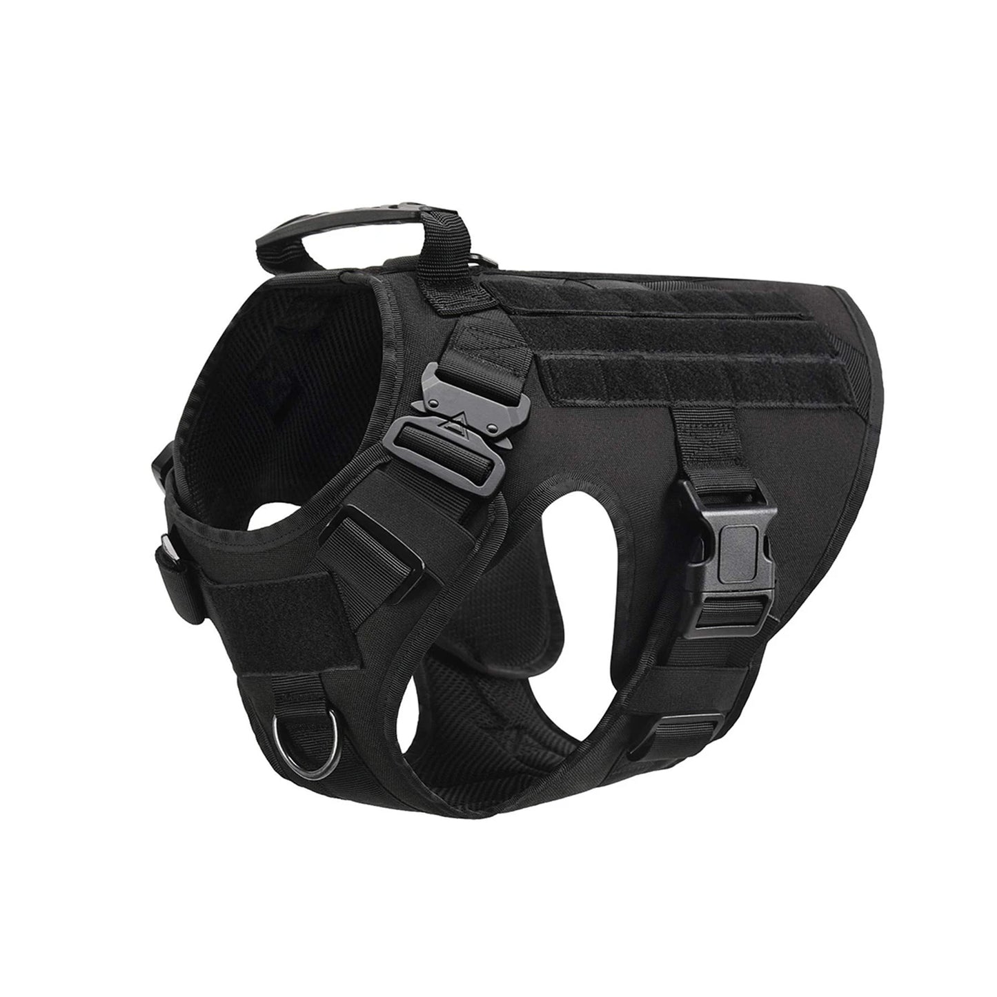 PETRAVEL Tactical Dog Harness Leash Molle Pouches