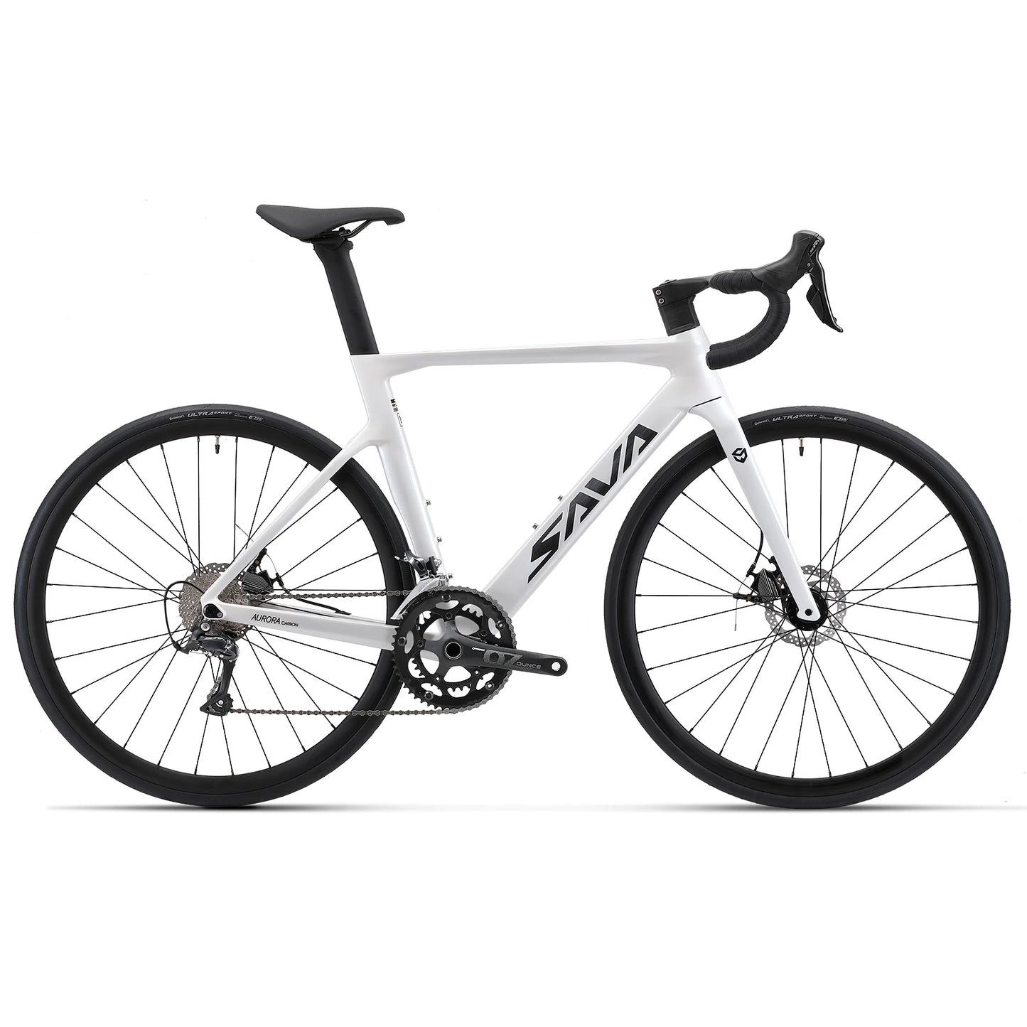 SAVA Carbon Fiber Racing Road Bicycle Integrated Handlebar