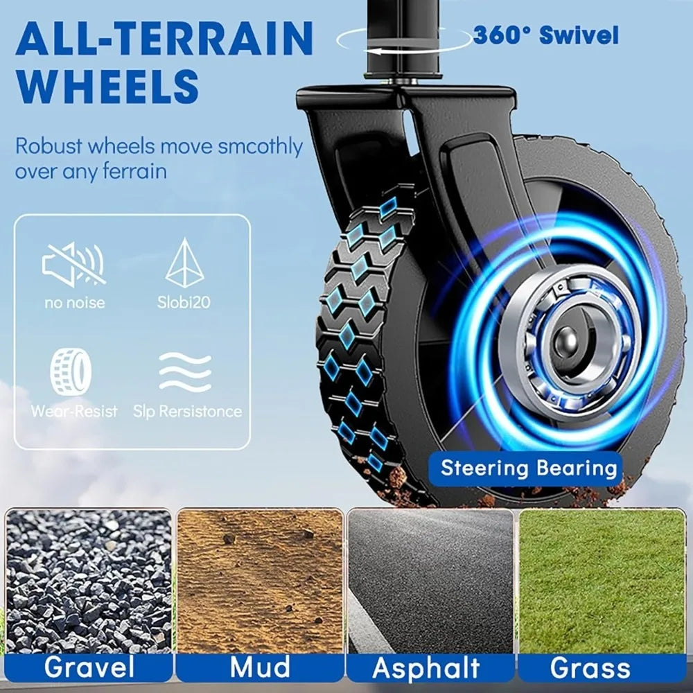 Collapsible Wagon Cart With All Terrain Wheels For Beach Camping