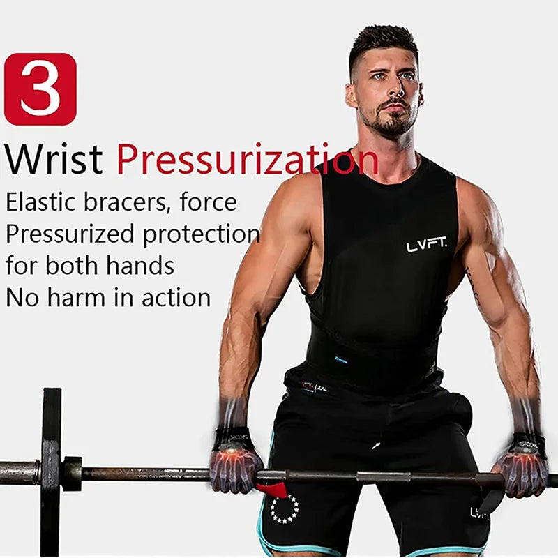 Weightlifting Wrist Straps Adjustable Non Slip Lifting Band